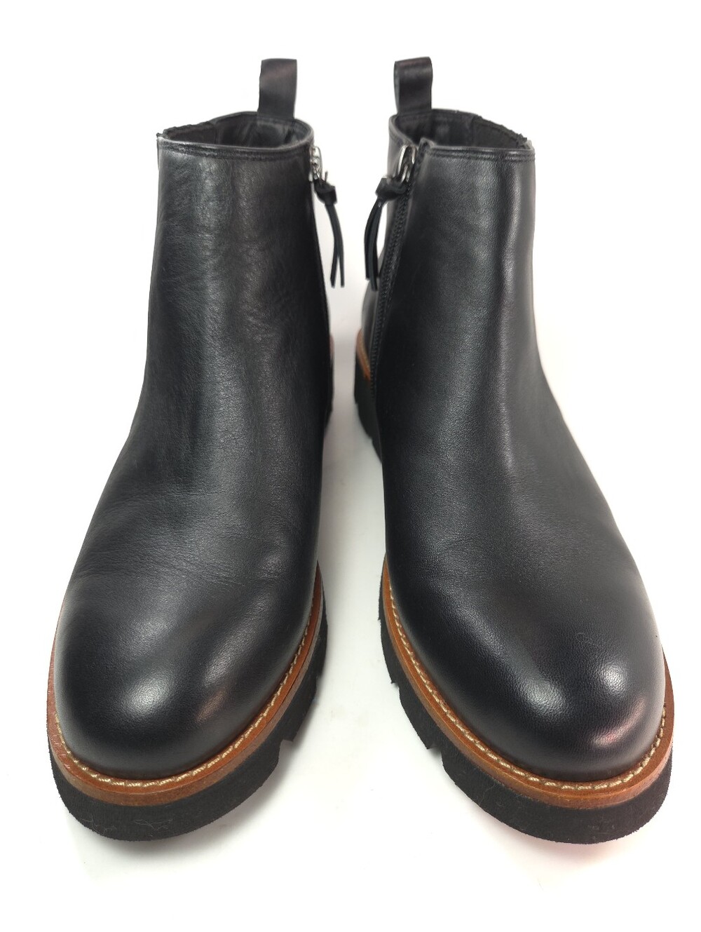 Söfft Paige Black Waterproof Leather Chelsea Boot w/ Lug Sole Sz 8.5 - Picture 5 of 16